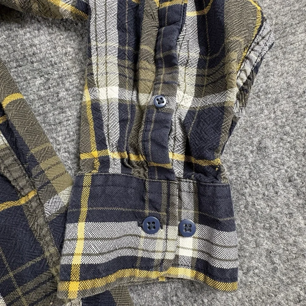 The North Face Shirt Men's XL Green Plaid Never Stop Exploring Gorpcore Hiking